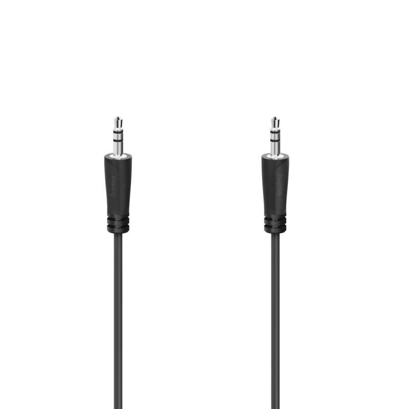 Image of Hama Hama 00205115 audio cable 3m 3.5mm Black 00205115