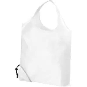 Image of Bullet Scrunchy Shopping Tote Bag (One Size) (White) - White