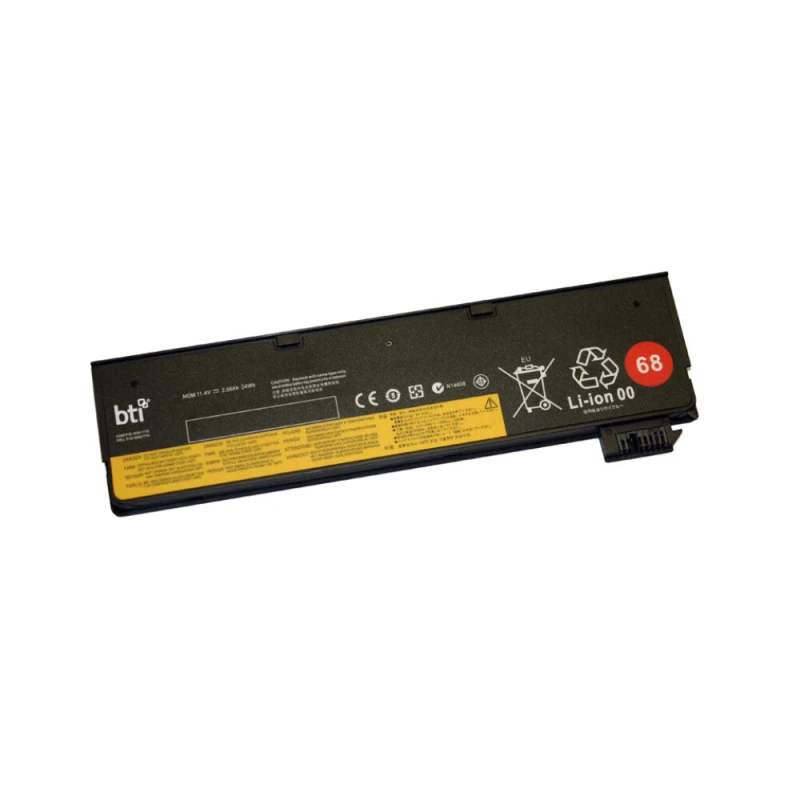 Image of BTI BTI 68 compatible 24Wh 3-cell battery for Lenovo Thinkpad X240 X250 X260 X270 68-BTI