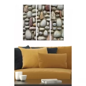 Image of MDF3502015 Multicolor Decorative MDF Painting (3 Pieces)