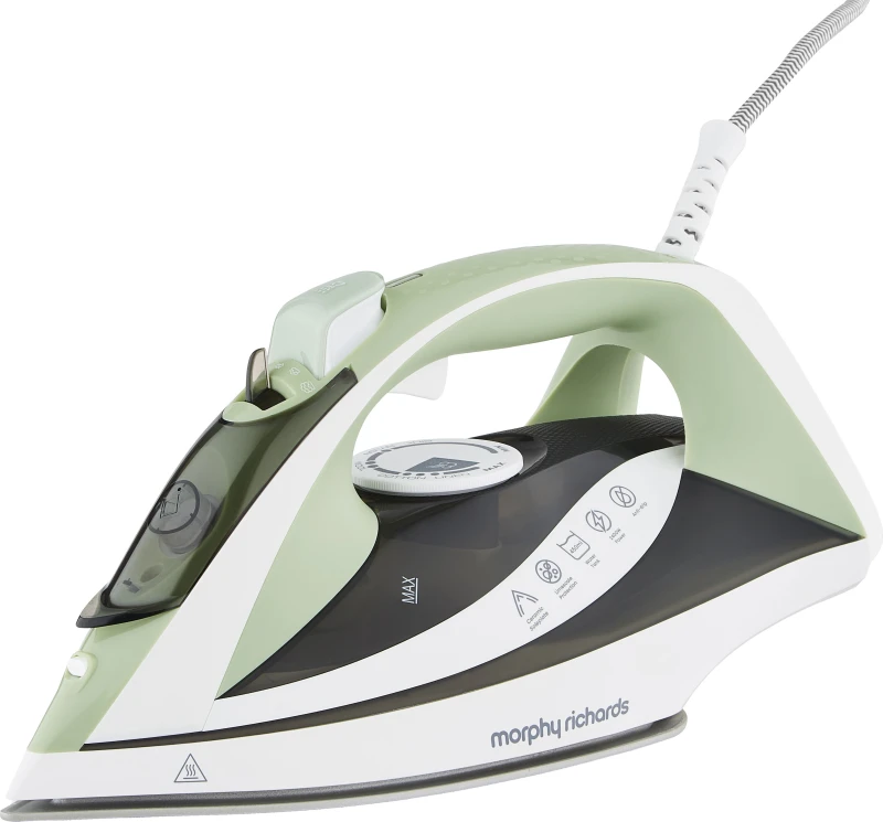 Image of Morphy Richards Turbosteam 302010 Steam Generator Iron - Green / White
