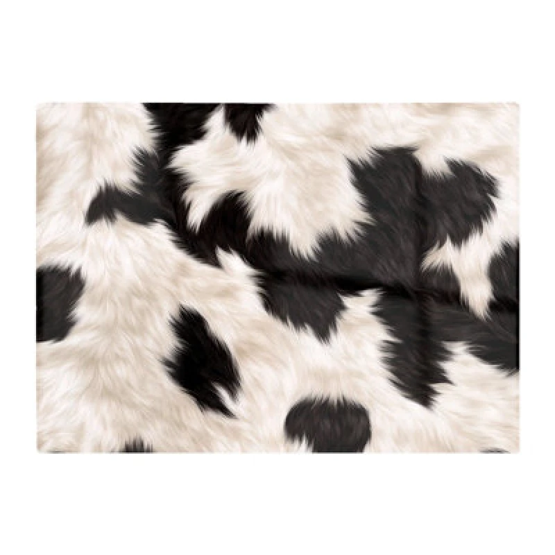 Image of Warren Reed Designer Black And White Cow High Print Chopping Board