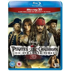 Image of Pirates of the Caribbean On Stranger Tides 3D Bluray