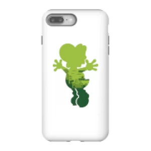 Image of Nintendo Super Mario Yoshi Silhouette Phone Case - iPhone 8 Plus - Tough Case - Matte