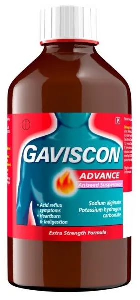 Image of Gaviscon Heartburn & Indigestion Aniseed Suspension 600ml