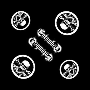 Image of Entombed - Skull Logo Unisex Bandana - Black