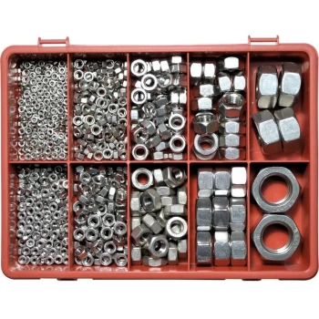 Image of Metric Full Nut Kit A4 AVG-805PC - Qualfast