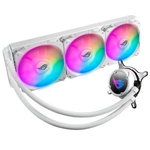Image of ASUS ROG Strix LC White Edition Performance RGB AIO CPU Liquid Cooler - 360mm