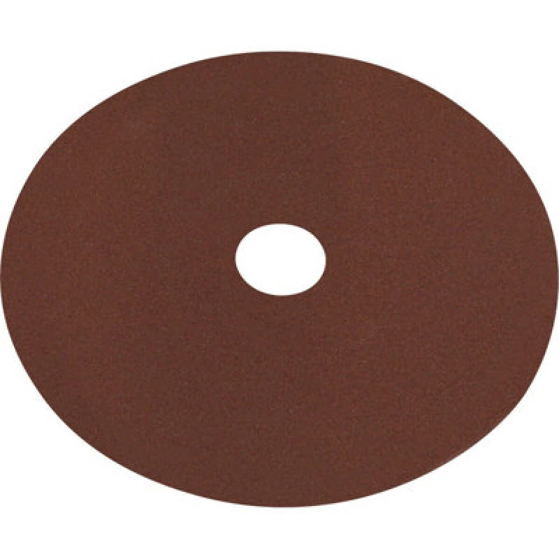 Image of Loops 25 PACK 115mm Fibre Backed Sanding Discs - 120 Grit Aluminium Oxide Round Sheet Multi