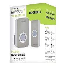 Image of Lloytron MIP3 - 32 Melody Plugin Door Chime Kit - Grey