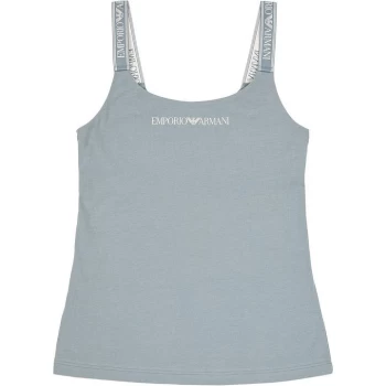 Image of Emporio Armani Underwear Knitted Tank Top - Black 00020