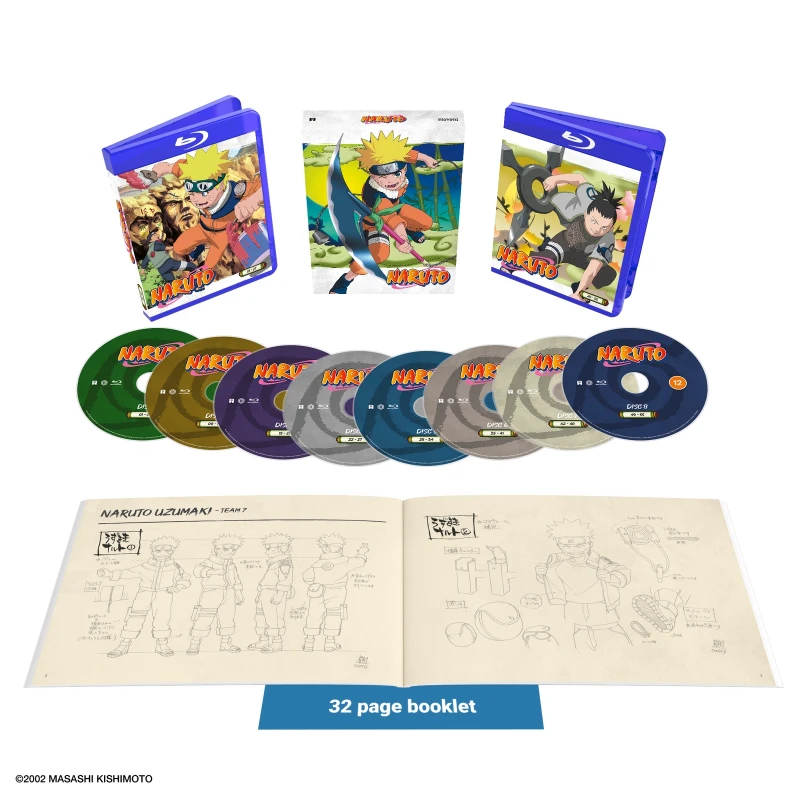 Image of Naruto - Set 1 Bluray 5037899090053