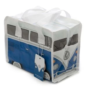 Image of Volkswagen VW T1 Camper Bus Small Blue Lunch Bag