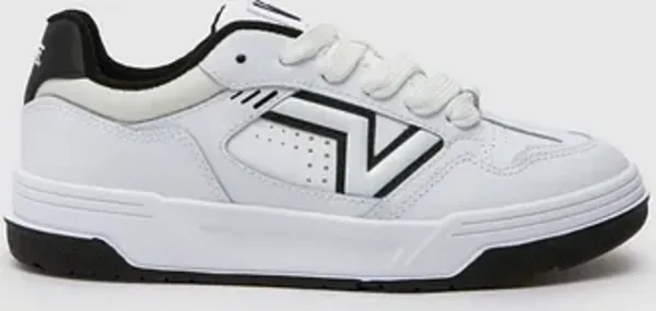 Image of Vans upland trainers in white & Black White & Black UK 7 (EU 40½)
