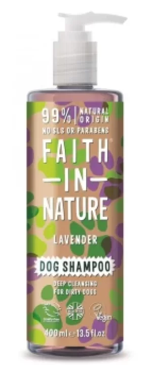 Image of Faith in Nature Lavender Dog Shampoo 400ml (Case of 6)