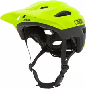 Image of Oneal Trailfinder Split Bicycle Helmet, yellow, Size M L XL 60 62, yellow, Size M L XL 60 62