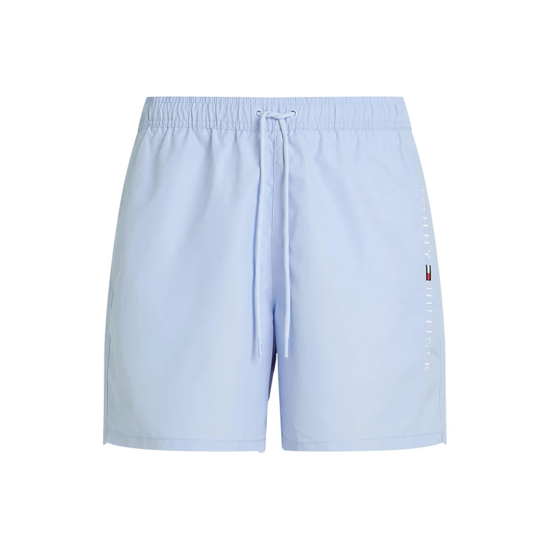 Image of Tommy Hilfiger Mens Medium Drawstring Swim Shorts Swim Shorts 2XL Blue 35525020510