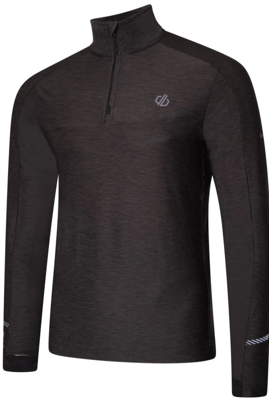 Image of Dare 2b Dare 2b Men 'Power Up II' Lightweight Jersey in Black Size: X-Large Black XL Male 5059404836024