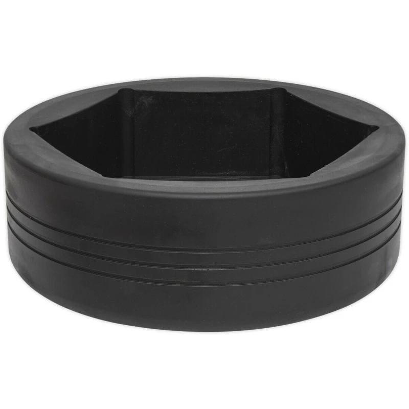 Image of Loops 115mm Commercial 6 Point Impact Socket Bit - 1" Square Drive - Drop Forged Steel Metallics