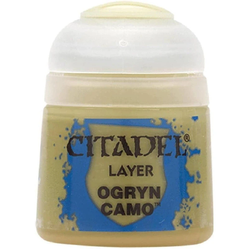 Image of Citadel Games Workshop Colour Layer: Ogryn Camo (12ml) Paint Multi