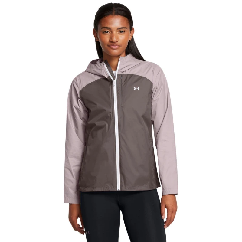 Image of Under Armour Stormproof Cloudstrike Jacket Brown female 4-6