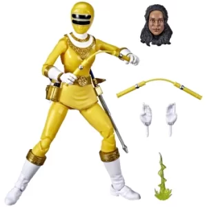 Image of Hasbro Power Rangers Lightning Collection Zeo Yellow Ranger Action Figure