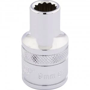 Image of Draper 1/2" Drive Hi Torq Bi Hexagon Socket Metric 1/2" 9mm