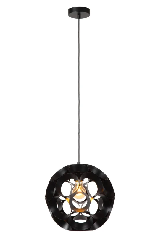 Image of Netlighting Hannelore Pendant light 30cm 1xE27 Black Special Offer Black Unisex