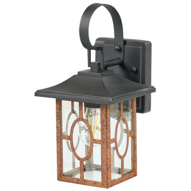 Image of Beliani Outdoor Wall Light Shaggie Brown