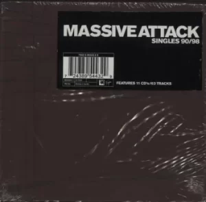 Image of Massive Attack Singles 90/98 1998 UK cd single boxset MASBOX1