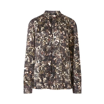 Image of AllSaints Toni Kettu Shirt - Black