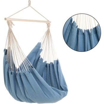 Image of Detex - Hammock Outdoor Garden Camping 150kg Hanging Swing Travel Portable Bed Sleeping Light Blue