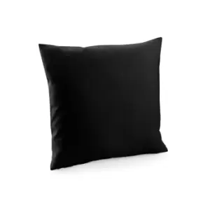 Image of Westford Mill Fairtrade Cushion Cover (30cm x 50cm) (Black)