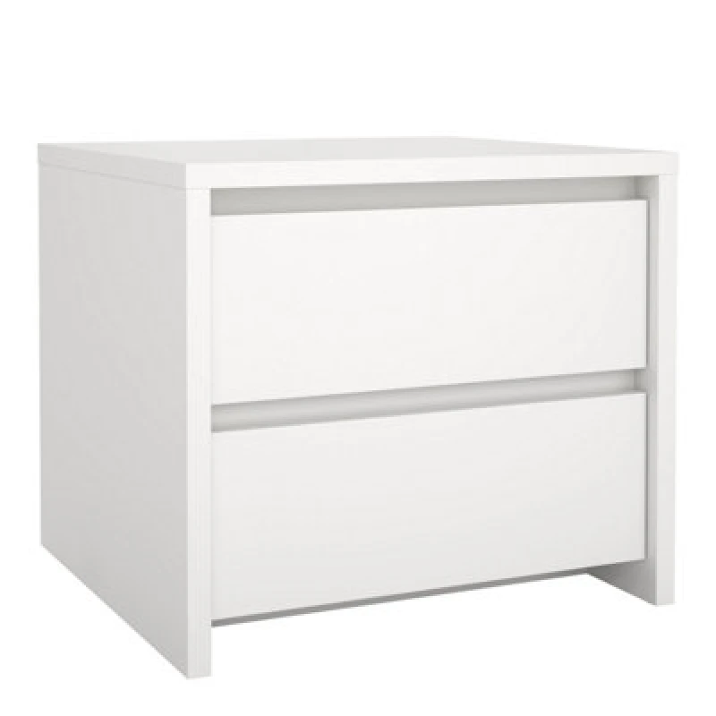 Image of Furniture To Go Next Nightstand 2 Drawers White