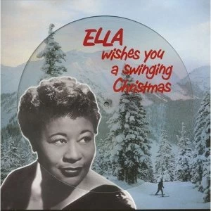 Image of Ella Fitzgerald - Ella Wishes You A Swinging Christmas (Picture Disc) Vinyl