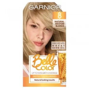 Image of Garnier Belle Colour 8 Natural Medium Blonde Hair Dye