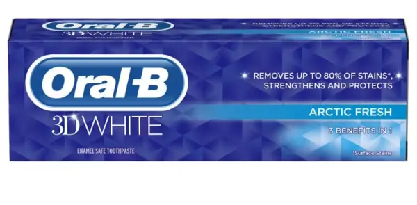 Image of Oral B 3D White Arctic Fresh Toothpaste 75ml
