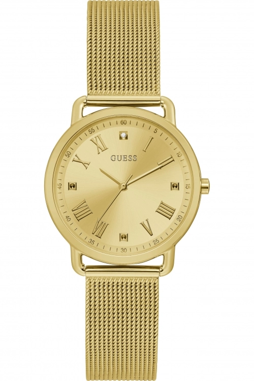 Image of Guess Gold 'Avery' Watch - GW0031L2
