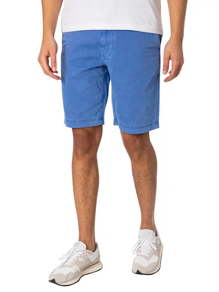 Image of Superdry Vintage International Shorts Azure Blue 30W