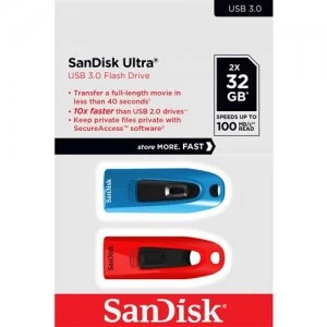 Image of SanDisk ULTRA USB USB flash drive 32GB USB Type-A 3.2 Gen 1 (3.1 Gen 1) Black