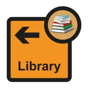 Image of Library Arrow Left Sign, Self Adhesive Foamex (305mm x 310mm)