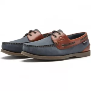 Image of Chatham Mens Bermuda II G2 Boat Shoes Navy/Seahorse 10 (EU44)