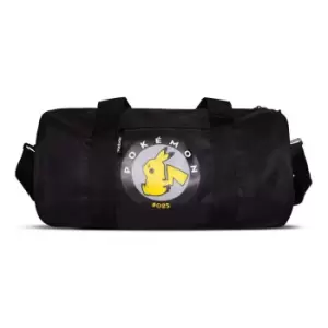 Image of Pokemon Pikachu Graphic Patch Sportsbag, Black (Db478335Pok)