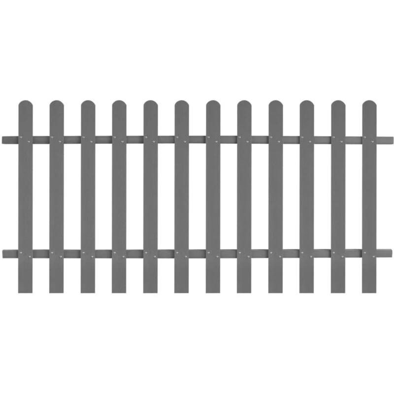 Image of VIDAXL Picket Fence wpc 200x100cm Vidaxl 42820