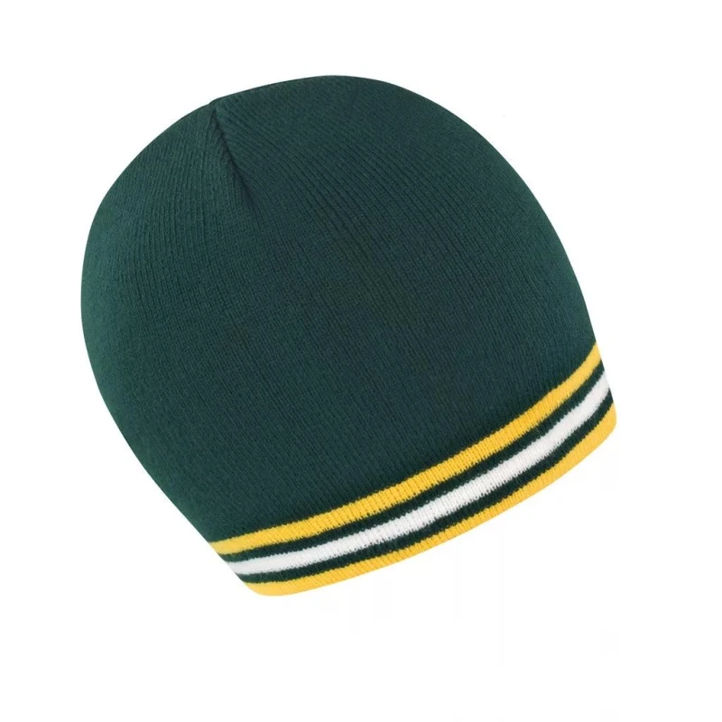Image of Result Result Men National South Africa Beanie in Green Green One Size Male 5063527379795
