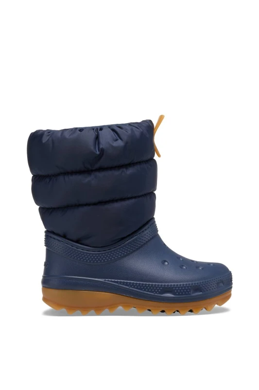 Image of Crocs navy multi classic neo puff Boys Toddler boots Navy Multi UK 9 (EU 26)