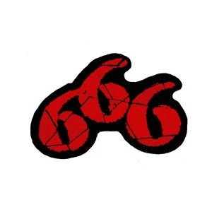 Image of Generic - 666 Cut-Out Standard Patch