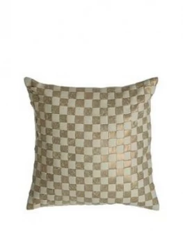 Image of Premier Housewares Kensington Townhouse Checkerboard Cushion