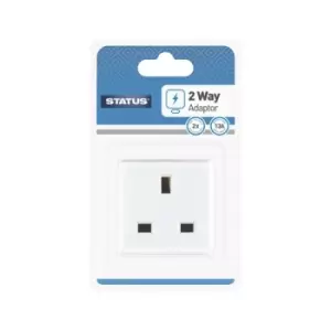 Image of Status 2 way - Non-Fused - Adaptor - White