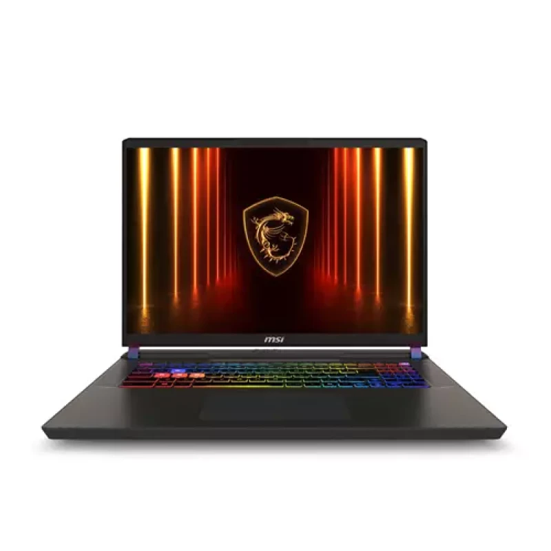 Image of MSI Vector 17 HX AI A2XW Gaming Laptop, Intel Core Ultra 9 275HX, 32GB DDR5 (2x16GB), 2TB SSD, 17" QHD+ (2560x1600) IPS 240Hz, NVIDIA GeForce RTX